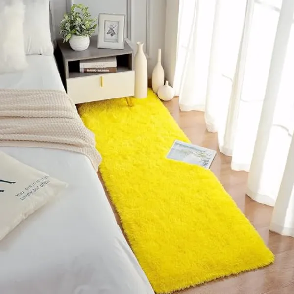 Premium_Shaggy_Rug_For_Home_Decor_Thick_Cozy_Floor_Carpet_Yellow