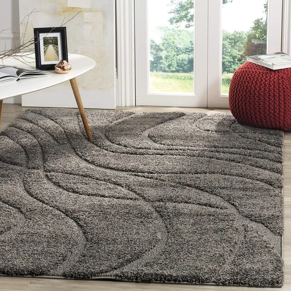 Luxury_Shaggy_Carpet_With_Non_Slip_Backing_Perfect_For_Living_Room_Bedroom_Etc_Crl_Grey_Cat