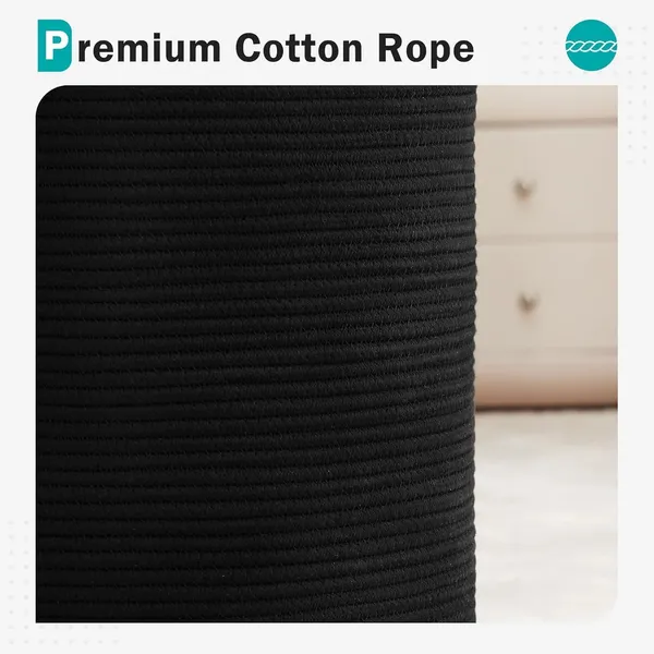 Large_Cotton_Storage_Basket_For_Living_Room_Bedroom_Nursery_Laundry_Toys_Clothes_Home_Organizer_Black
