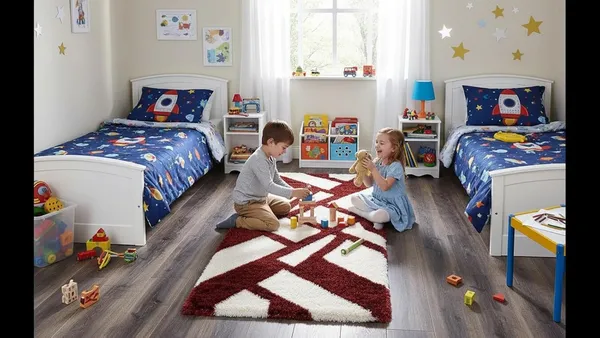 Luxury_3_D_Shaggy_Carpet_Rug_For_Living_Room_Bedroom_Designer_Shaggy_Floor_Carpet_Etc_Clr_Ivory_Maroon