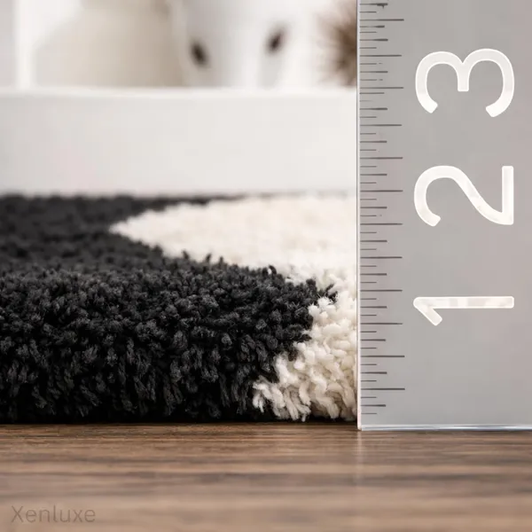 Shaggy_Runner_Carpet_Soft_Fluffy_Modern_Design_Rug_For_Hallway_Bedroom_Living_Room_Etc_Color_Black