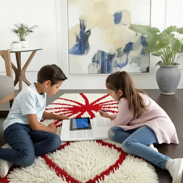 Shaggy_Runner_Carpet_Soft_Fluffy_Modern_Design_Rug_For_Hallway_Bedroom_Living_Room_Etc_Color_Red