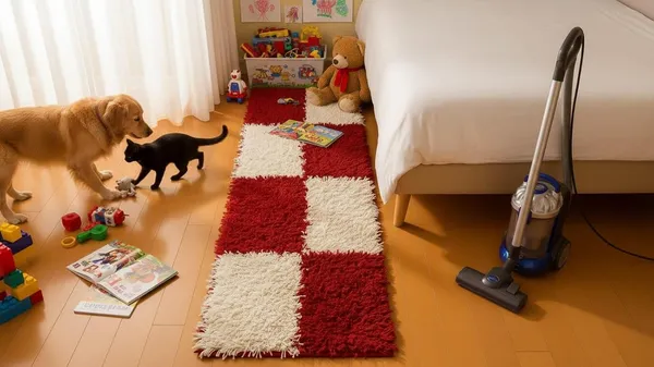 Shaggy_Runner_Carpet_Soft_Fluffy_Modern_Design_Rug_For_Hallway_Bedroom_Living_Room_Etc_Color_Red