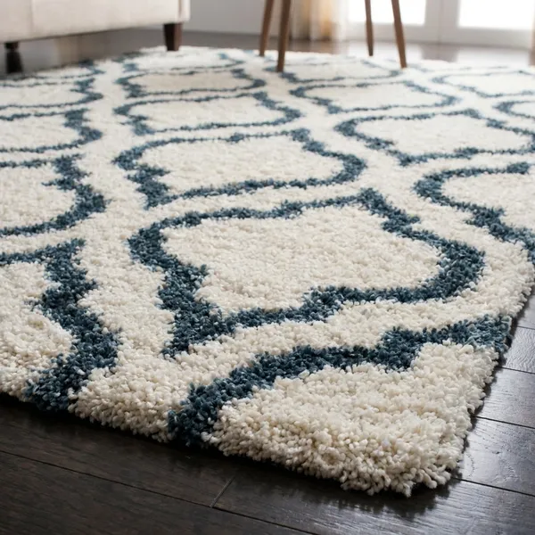 Modern_Micro_Fiber_Rug_Carpet_For_Hall_Bedroom_Kichen_Kids_Room_Baby_Room_Etc_Color_Ivory_Blue_Patter