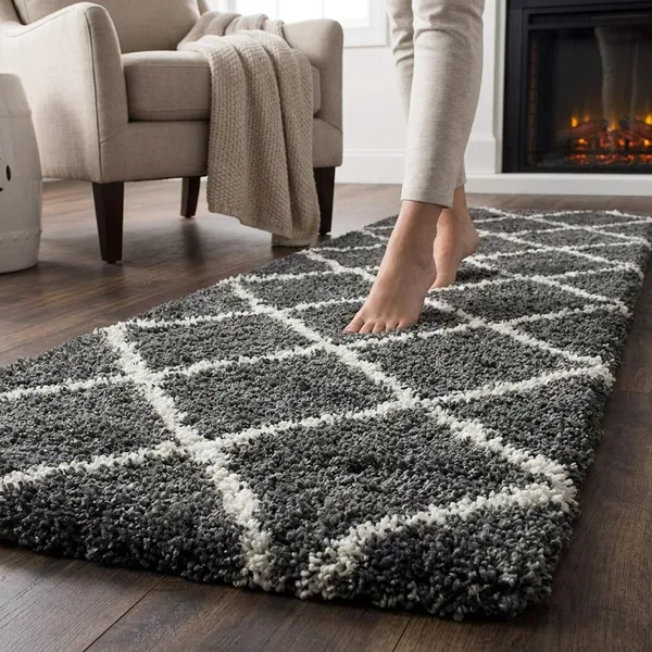 Modern_Micro_Fiber_Rug_Carpet_For_Hall_Bedroom_Kichen_Kids_Room_Baby_Room_Etc_Color_Grey_N_Ivory
