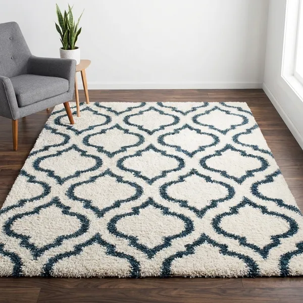 Modern_Micro_Fiber_Rug_Carpet_For_Hall_Bedroom_Kichen_Kids_Room_Baby_Room_Etc_Color_Ivory_Blue_Patter