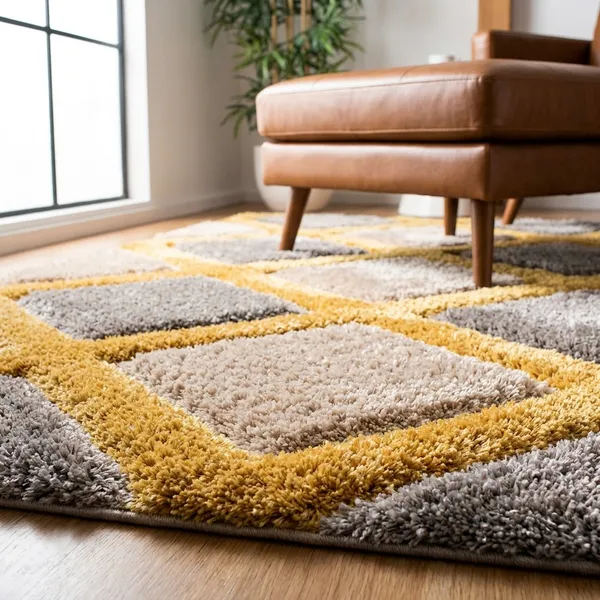Arhamrug_3_D_Fluffy_Soft_Silky_Shaggy_Carpet_For_Hall_Room_Bedroom_Kids_Room_Guest_Room_Etc_Yellow