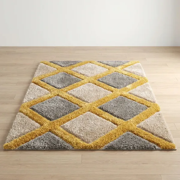 Arhamrug_3_D_Fluffy_Soft_Silky_Shaggy_Carpet_For_Hall_Room_Bedroom_Kids_Room_Guest_Room_Etc_Yellow