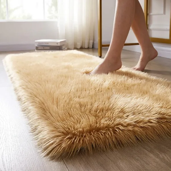 Premium_Oval_Soft_Area_Rugsoft_Durable_Non_Slip_Carpet_In_Multiples_Colors_For_Living_Room_Bedroom_Office_Gold