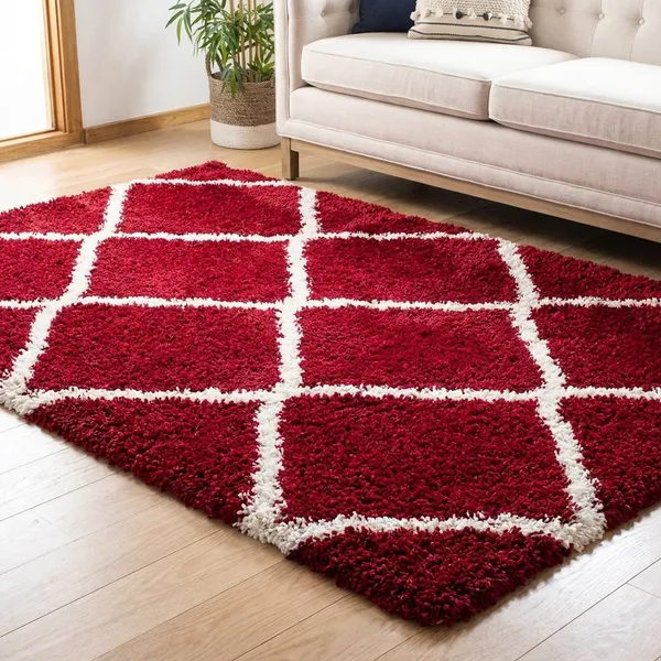 Modern_Geometric_Area_Rugshag_Texture_Multi_Colour_Pattern_With_Extra_Softness_And_Smooth_Silky_Feel_For_Living_Room_Carpet_Etc_Clr_Red