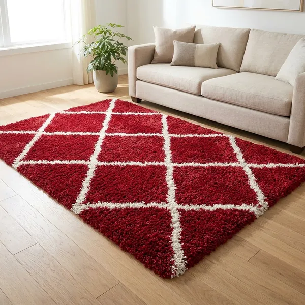 Modern_Geometric_Area_Rugshag_Texture_Multi_Colour_Pattern_With_Extra_Softness_And_Smooth_Silky_Feel_For_Living_Room_Carpet_Etc_Clr_Red