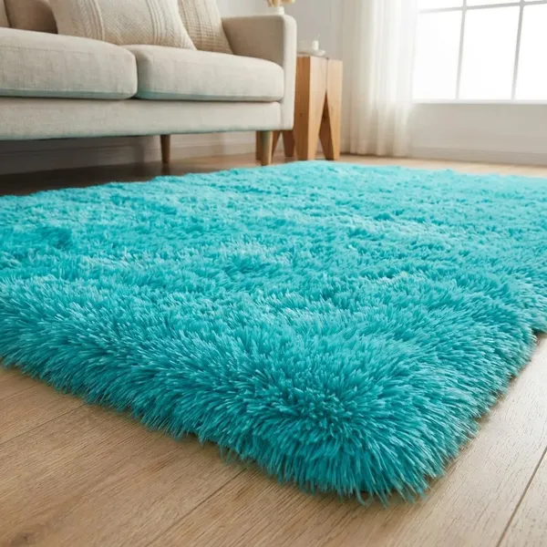 Premium_Shaggy_Carpet_Soft_Luxurious_Non_Slip_Comfort_For_Bedroom_Living_Room_Office_Colour_Turquoise