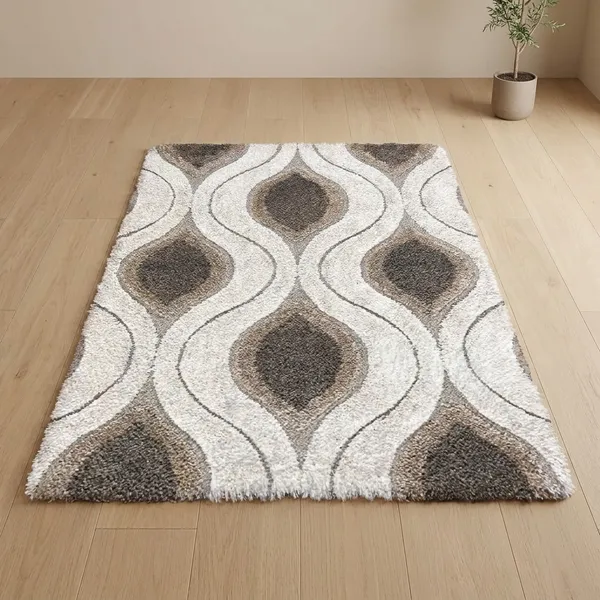 Super_Soft_Shaggy_Carpet_Luxury_Comfort_For_Living_Room_Bedroom_3_D_Rugs_Clr_Ivory_3_D