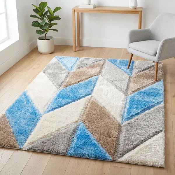 Super_Soft_Shaggy_Carpet_Luxury_Comfort_For_Living_Room_Bedroom_3_D_Rugs_Clr_Goldian_Silver