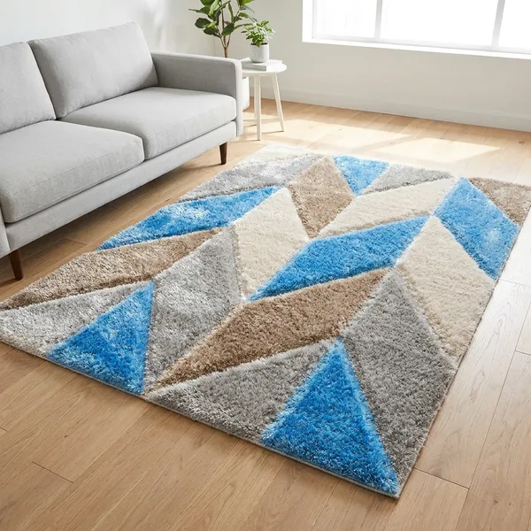 Super_Soft_Shaggy_Carpet_Luxury_Comfort_For_Living_Room_Bedroom_3_D_Rugs_Clr_Goldian_Silver