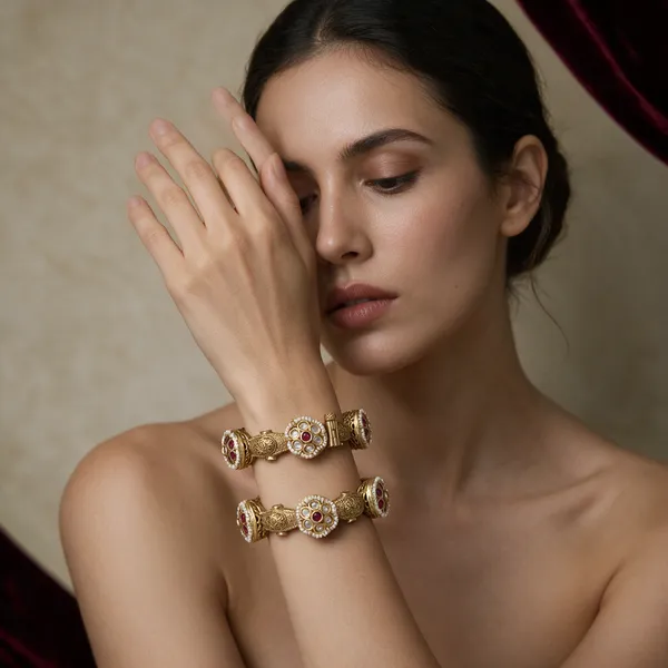 Gold-Toned_Bangles_With_Ruby_Pearl_Crystal_Embellishments_For_Women