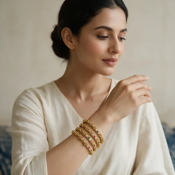Gold-Tone_Multicolor_Stone_Kundan_Bangle_Set_For_Women
