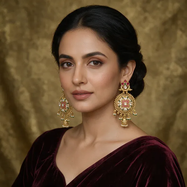 Gold-Toned_Copper_Alloy_Kundan_Chandbali_Jhumka_Earrings_For_Women