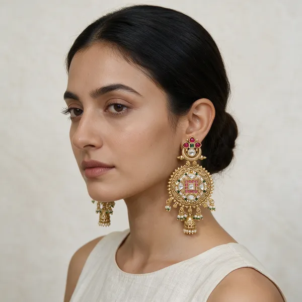 Gold-Toned_Copper_Alloy_Kundan_Chandbali_Jhumka_Earrings_For_Women