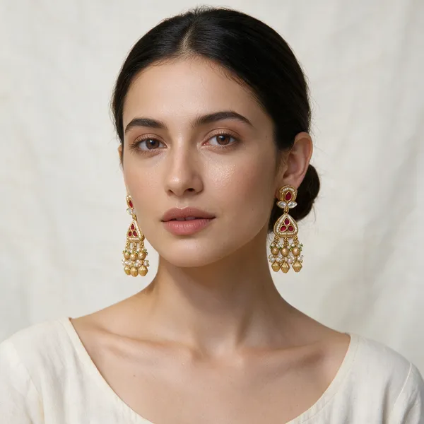 Gold-Toned_Copper_Alloy_Kundan_Ruby_Pearl_Drop_Jhumka_Earrings_For_Women