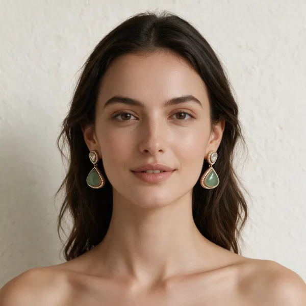 Gold-Toned_Copper_Alloy_Jade_Green_Paisley_Stone_Drop_Earrings_For_Women