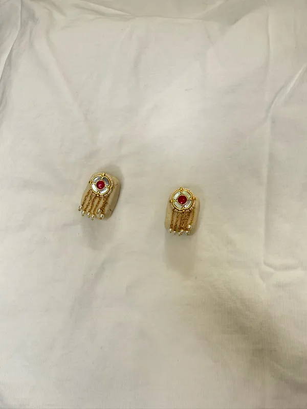 Antique_Gold_Red_Stone_Pearl_Drop_Pendant_Necklace_Set_For_Women