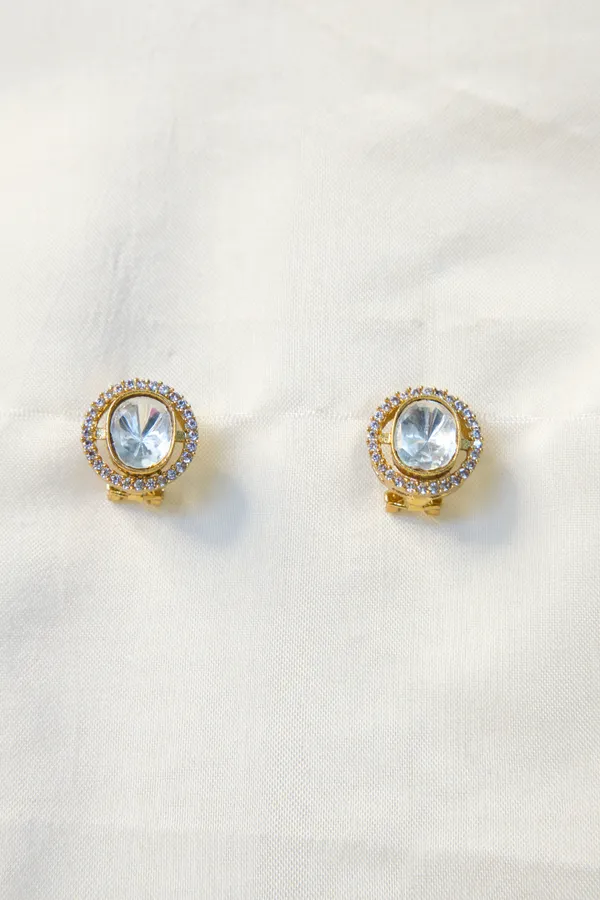 Gold-Toned_White_Kundan_Crystal_Halo_Stud_Earrings_For_Women