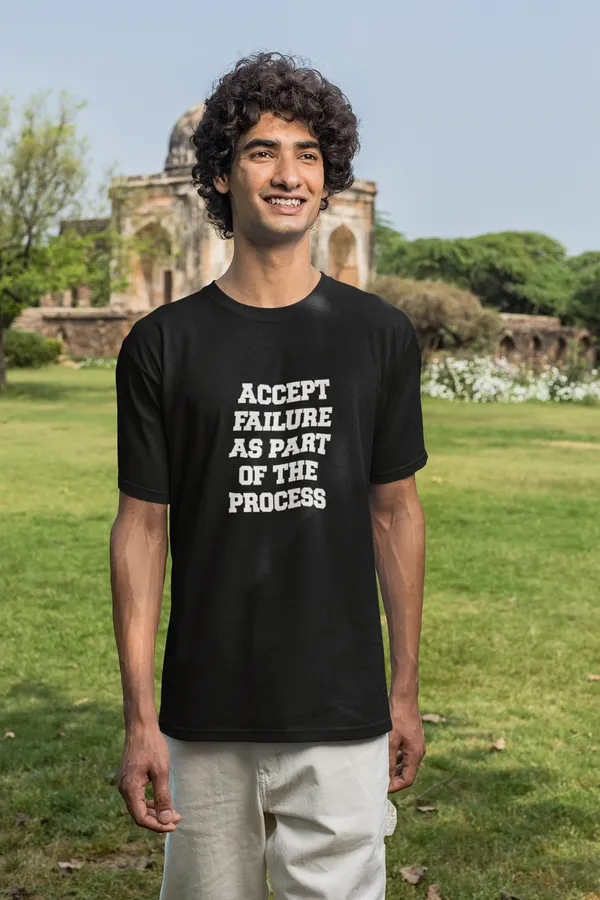 Motivational_Black_Graphic_T-Shirt_-_Accept_Failure_As_Part_Of_The_Process