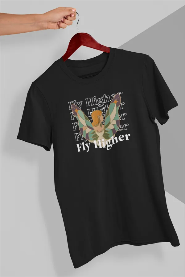 Fly_Higher_Graphic_Print_Black_T-Shirt
