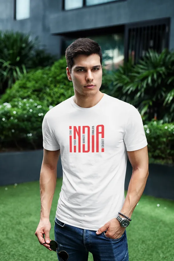 INDIA_Patriotic_Graphic_Print_T-Shirt_-_White