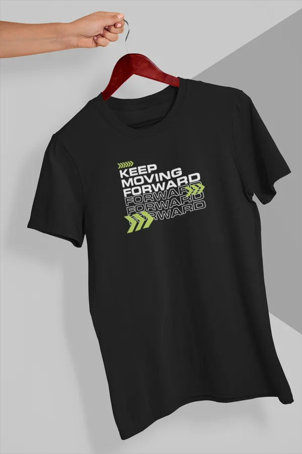 Keep_Moving_Forward_Motivational_Black_T-Shirt