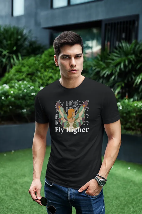Fly_Higher_Graphic_Print_Black_T-Shirt