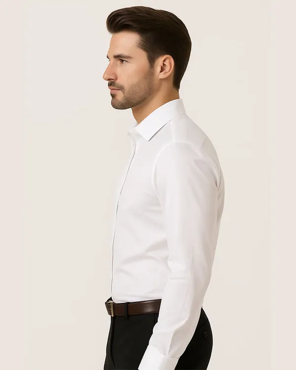 Jeanne_Paquin's_Premium_Kasturi_Cotton_White_Colour_Shirt