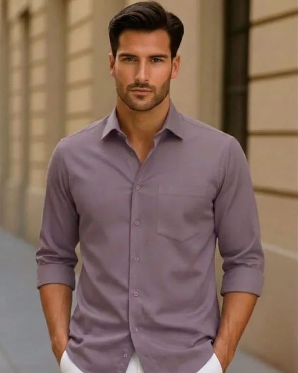Jeanne_Paquin's_Premium_Kasturi_Cotton_Lavender_Colour_Shirt