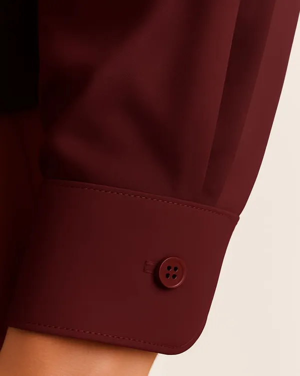 Jeanne_Paquin's_Premium_Kasturi_Cotton_Dark_Maroon_Colour_Shirt