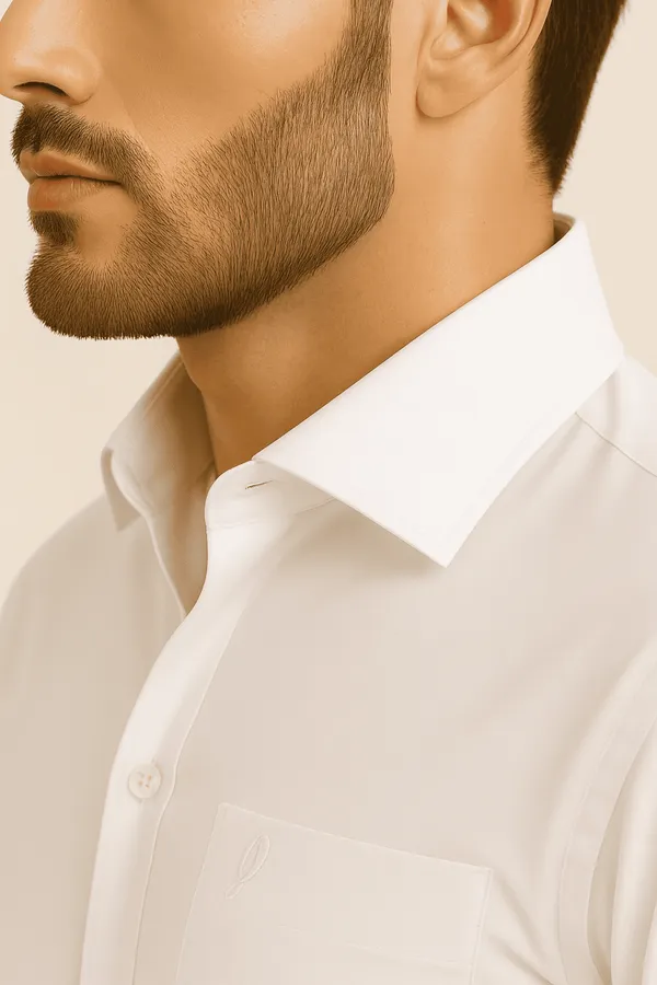 Jeanne_Paquin's_Premium_Kasturi_Cotton_White_Colour_Shirt