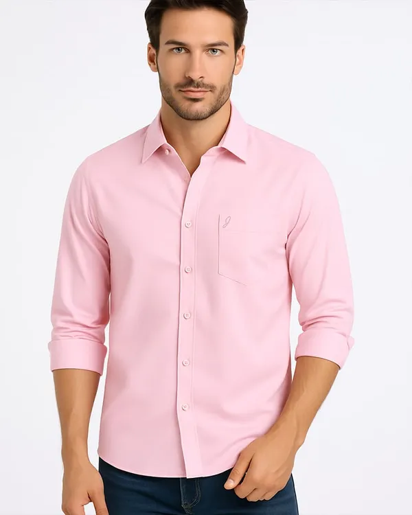 Jeanne_Paquin's_Premium_Kasturi_Cotton_Pink_Colour_Shirt