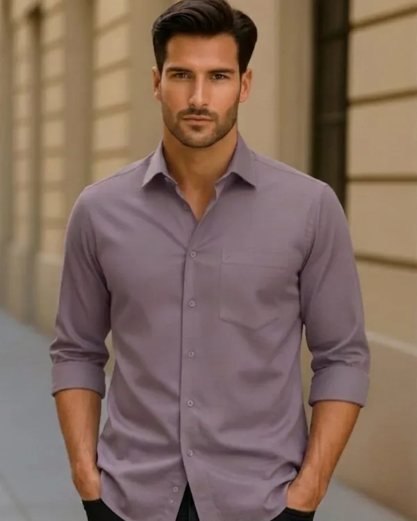 Jeanne_Paquin's_Premium_Kasturi_Cotton_Lavender_Colour_Shirt
