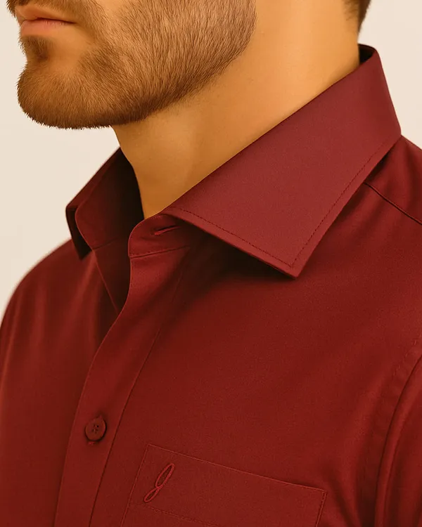 Jeanne_Paquin's_Premium_Kasturi_Cotton_Light_Maroon_Colour_Shirt