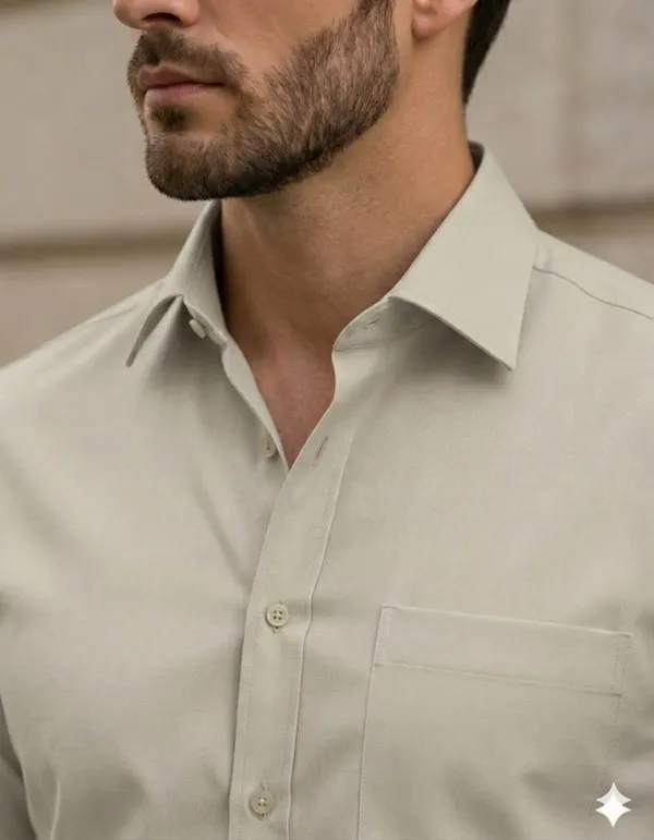 Jeanne_Paquin's_Premium_Kasturi_Cotton_Beige_Colour_Shirt