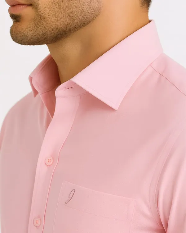 Jeanne_Paquin's_Premium_Kasturi_Cotton_Pink_Colour_Shirt