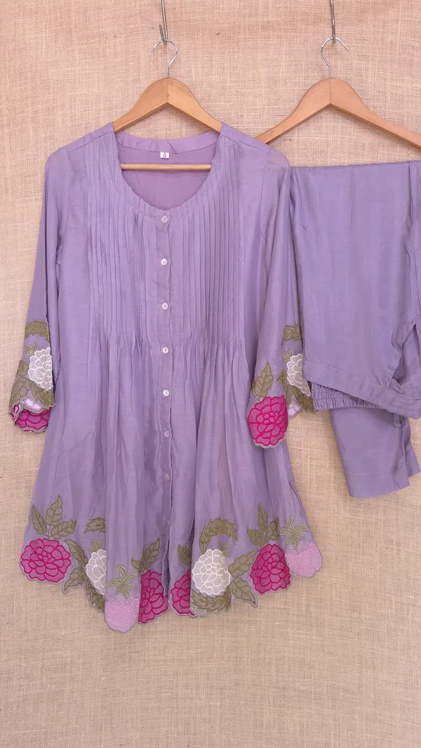 Purple_mul_Chanderi_Co-Ord_Set_For_Women