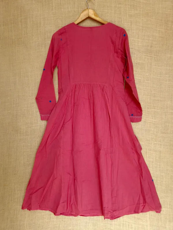 Summer_Pink__Mul_Cottoni_Kurta_Set_With_Dupatta_For_Women