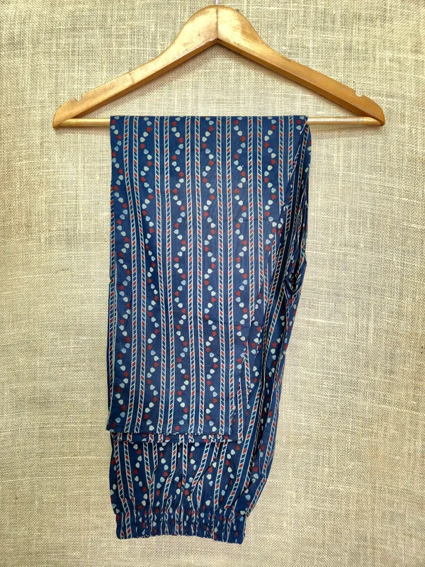 Royal_Blue_pure_Jaipuri_Cotton_hand_block_Kurta_Set_With_Dupatta_For_Women