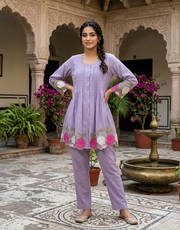 Purple_mul_Chanderi_Co-Ord_Set_For_Women