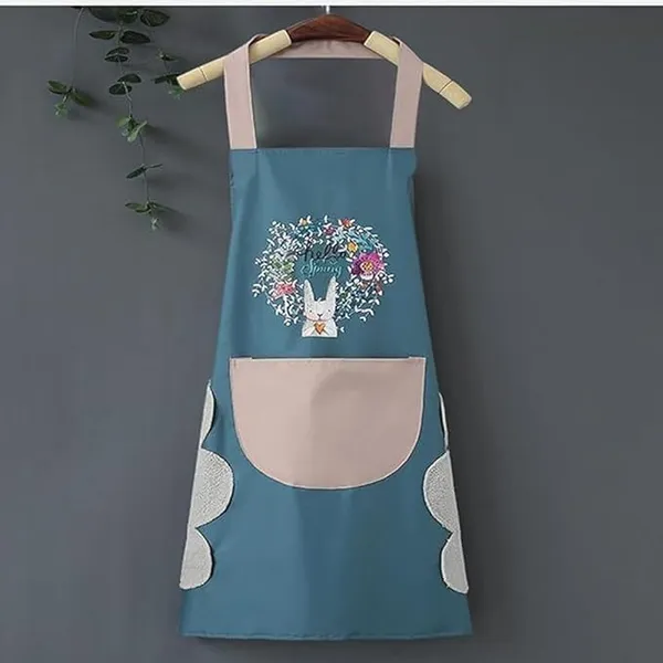 Rabbit_Print_Kitchen_Apron