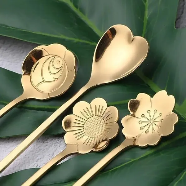 Gold_Tea_Spoon_Set_(4_Pcs)
