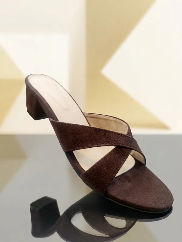 Brown_Polyurethane_Premium_Sandals_For_Women