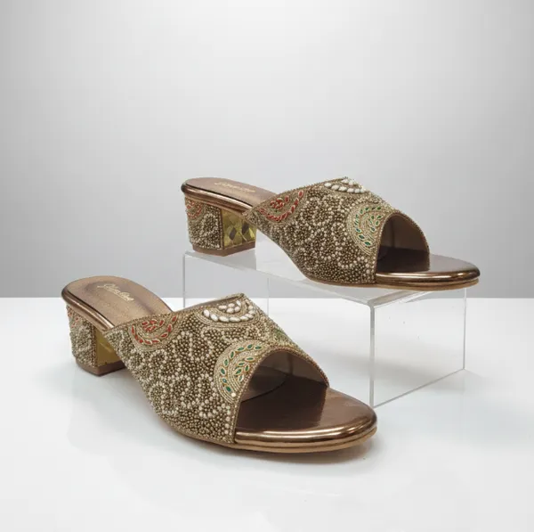 Cream_Polyurethane_Premium_Sandals_For_Women
