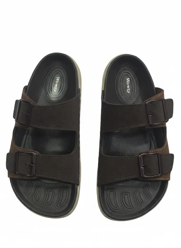 Tan_Polyurethane_Premium_Slide_Sandals_For_Men